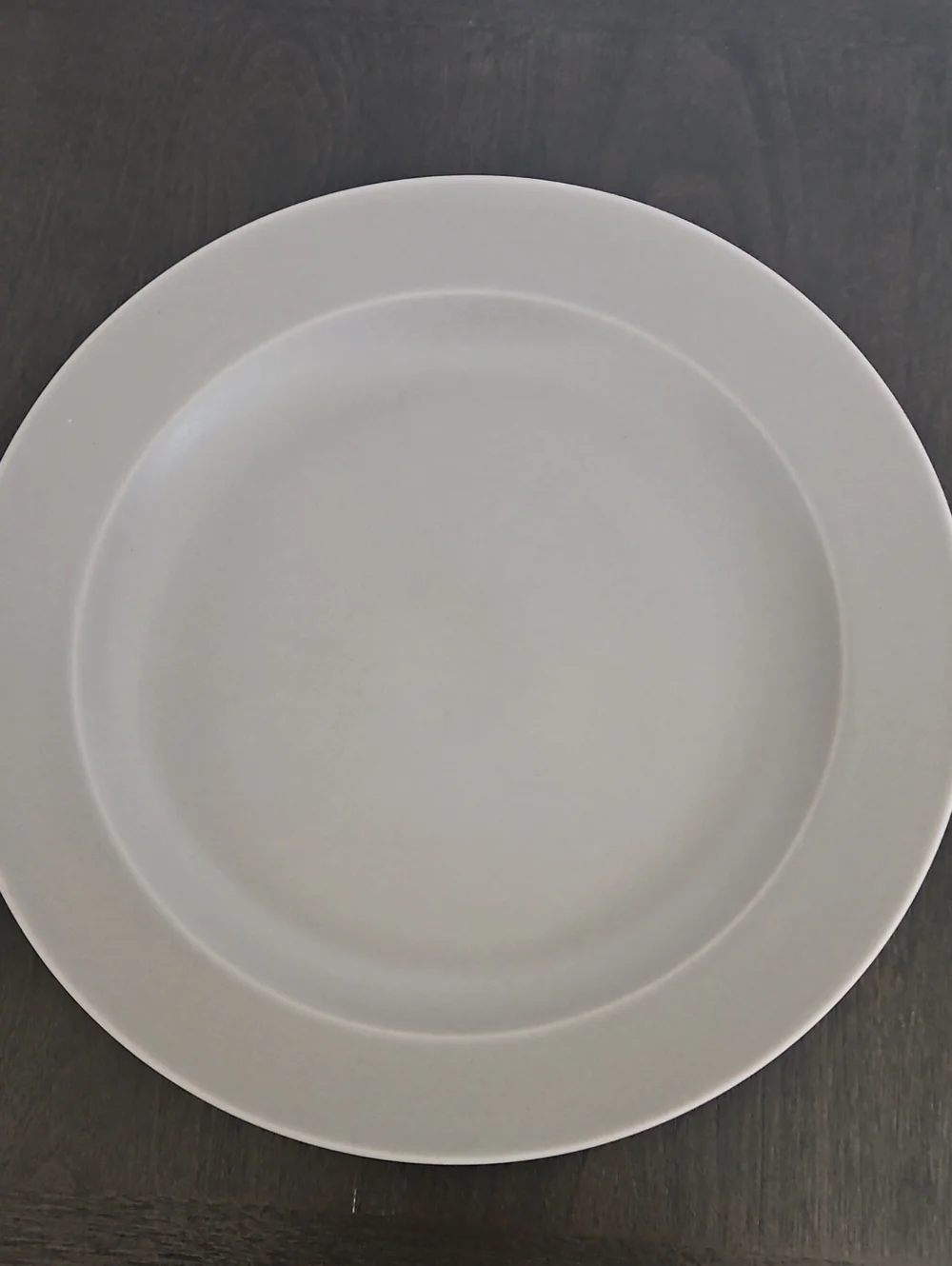 Crate&Barrel Paige Gray Stoneware 9